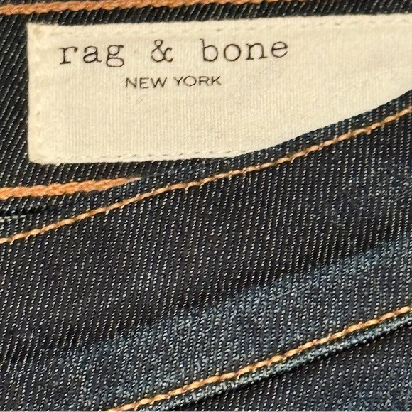 Rag & Bone Med Wash Blue Dre Beverly Jeans SIZE 23 - Picture 6 of 7
